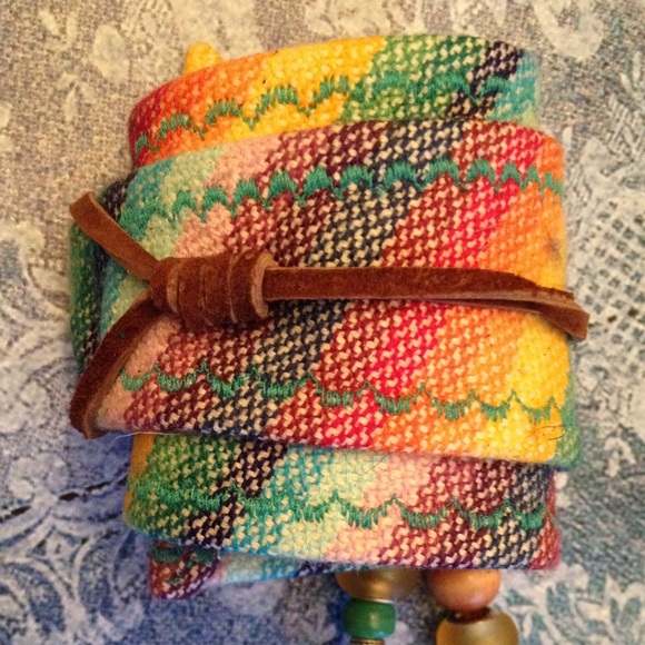 Hand Crafted cuff bracelet fully adjustable - Picture 2 of 4