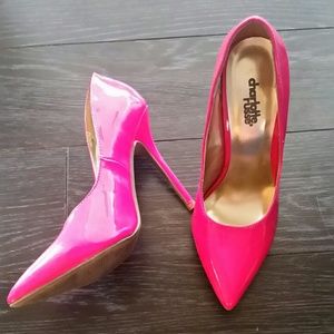 Hot pink Charlotte Russe heels