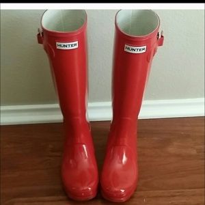 Hunter rain boots