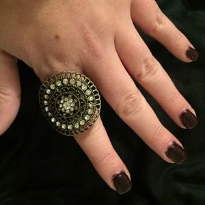 Gold Adjustable Ring