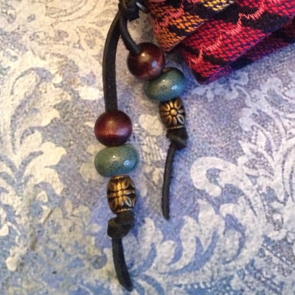 Handcrafted adjustable wrap cuff bracelet - Picture 4 of 4