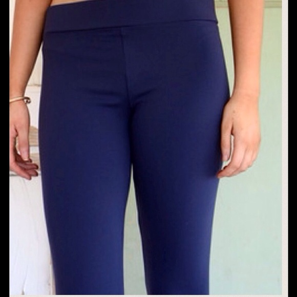 BRAND NEW Matty M Navy Leggings Size M