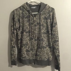 Zip up sweatshirt