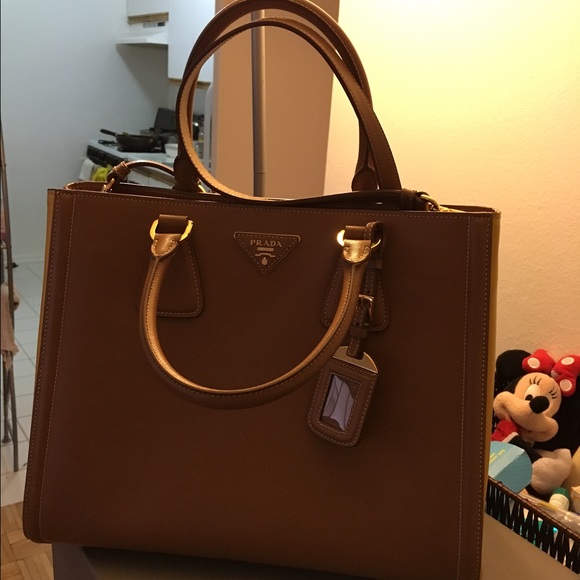 Prada large size hand bag