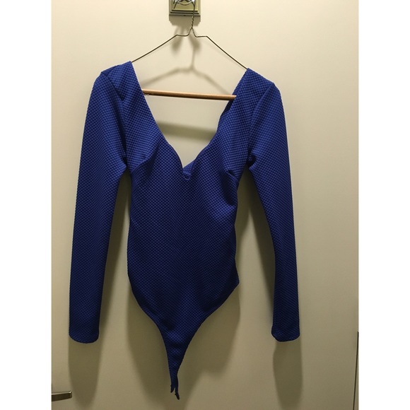 Royal blue bodysuit