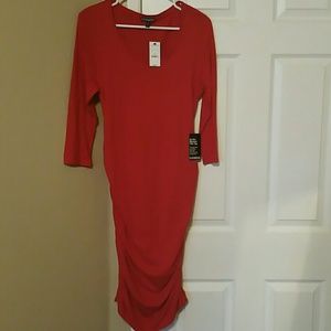 Red Midi Dress