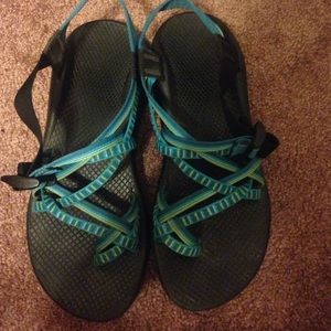 Rainbow chacos