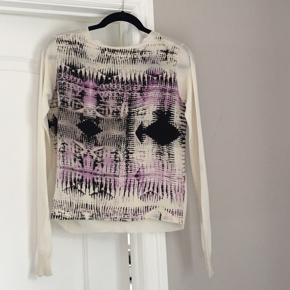 *SOLD* Parker silk back blouse - XS