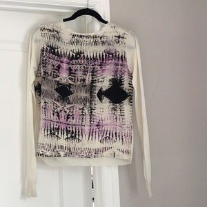 *SOLD* Parker silk back blouse - XS