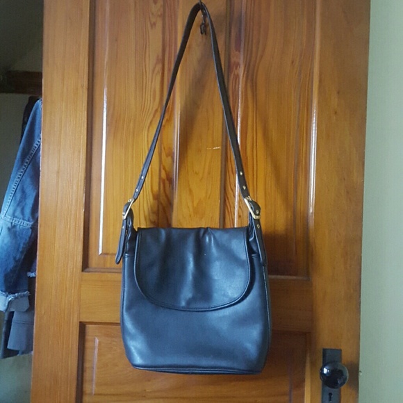 Black messanger purse