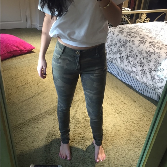 Blu pepper camo jeans