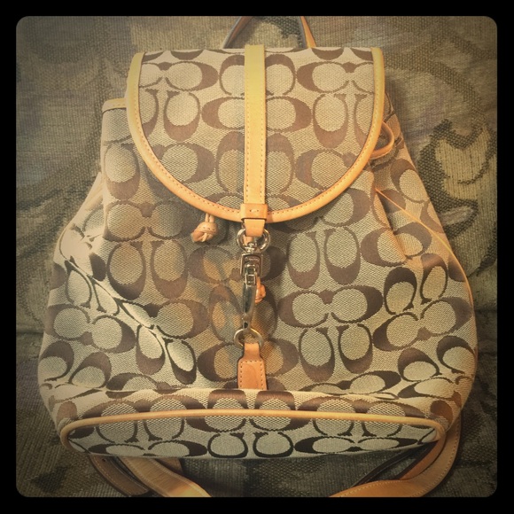 Coach backpack.  Brand new.