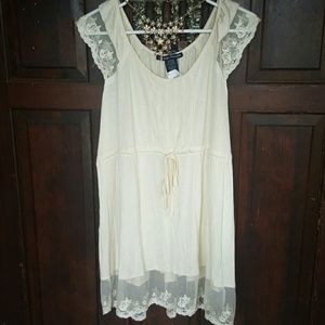 Lace Trimmed Tunic