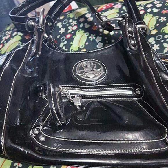 Black Kathy van zeeland purse