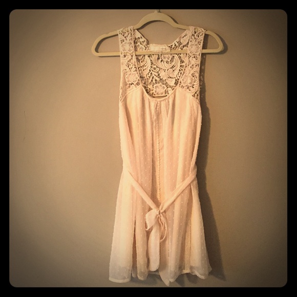 Cream dress