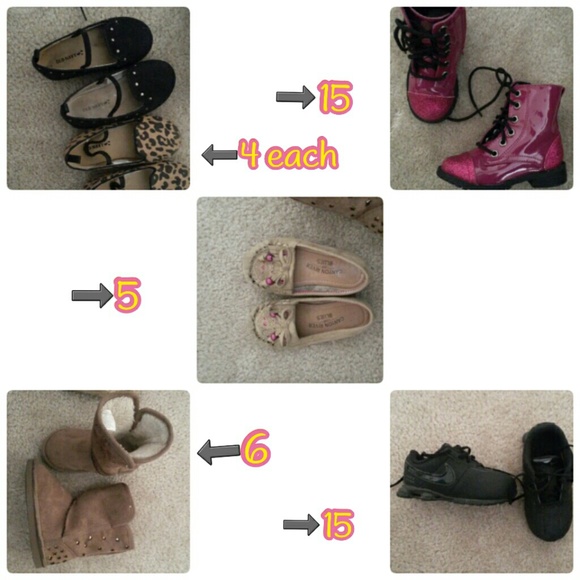 Toddler girl size 7 shoe