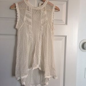 ! FINAL PRICE! Free people lace blouse