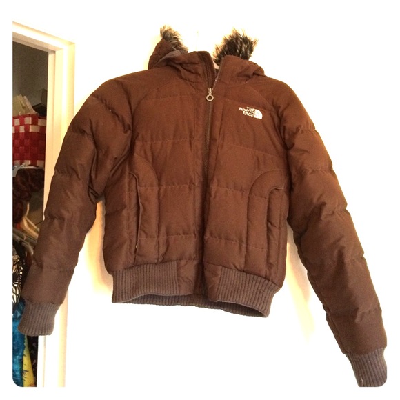 Down filled The North Face parka