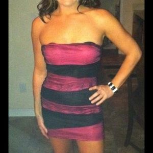 Strapless dress