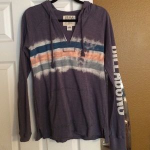 Billabong poncho hoodie