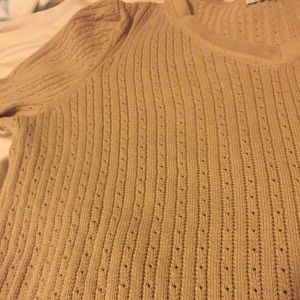Tan sweater