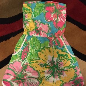 EUC Lilly Pulitzer Big Flirt Romper Sz. XS