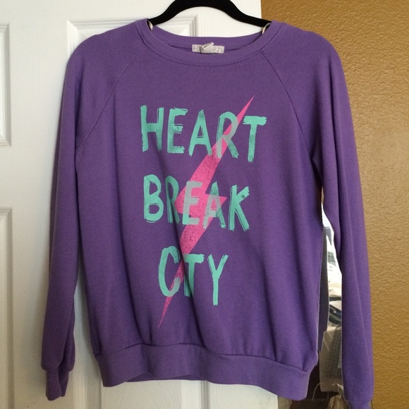 Crew neck sweatshirt