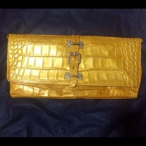 Claudia Firenze Yellow Clutch