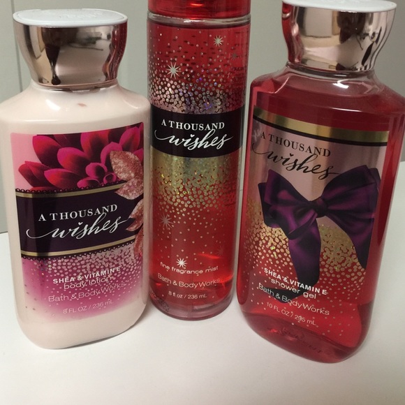 Bath and Body Works Set : A Thousand Wishes ❤️