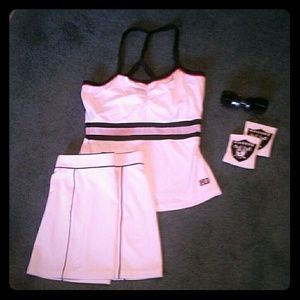WORK OUT GEAR TENNIS OUTFIT