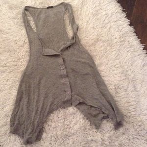 Small grey brandy Melville tank