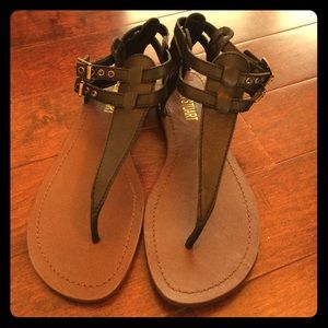 Colin Stuart gladiator sandal