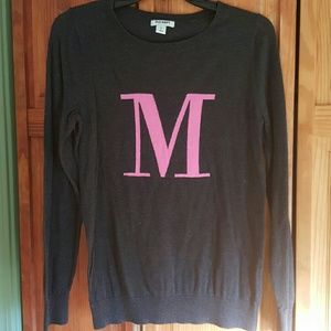 Monogram M sweater