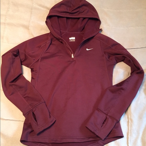 Maroon Nike Dri Fit
