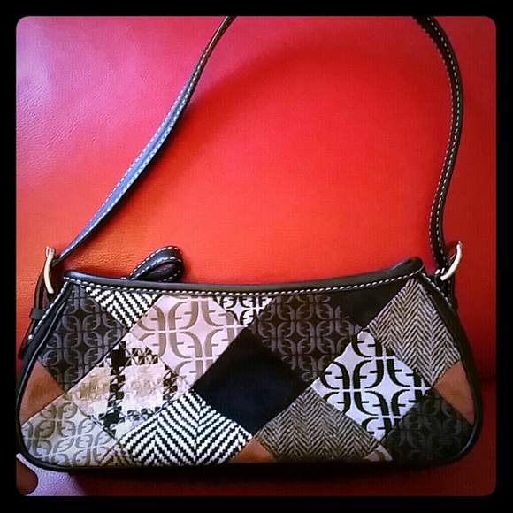 Patchwork Fossil purse !