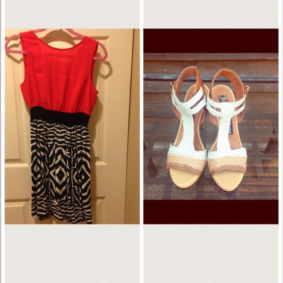 Zara Dress and Juicy Couture shoes Bundle