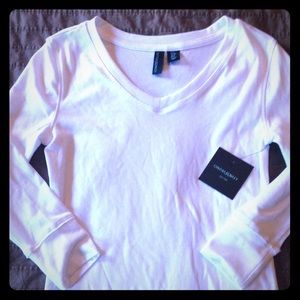 NWT Cynthia Rowley White Tshirt