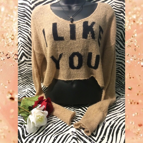 Wildfox Sweaters - Wildfox cropped sweater