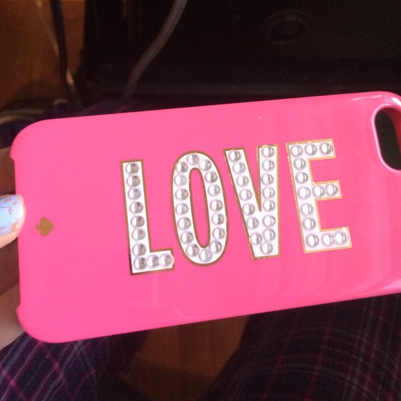 iPhone 5s "LOVE" Kate spade phone case - Picture 2 of 3