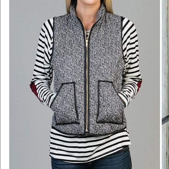 Herringbone vest
