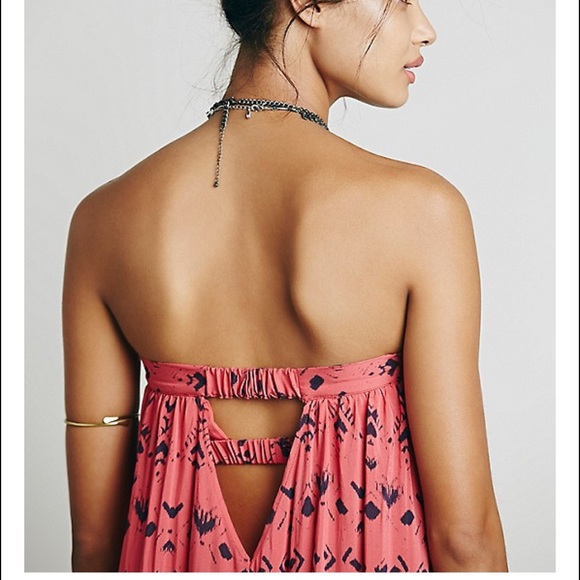 ❤️SOLD❤️ Free People Washed Ashore Strapless Dress - Picture 4 of 4