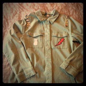 Army Green Utility Jacket