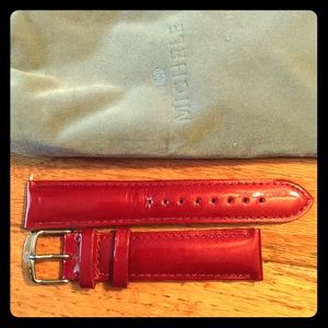 Michele Size 18 Leather Watch Band