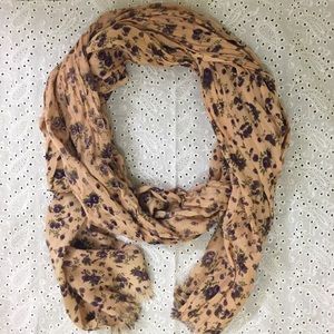 Lucky Brand floral scarf