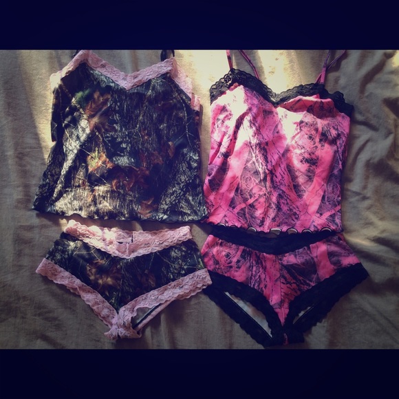 Camo lingerie
