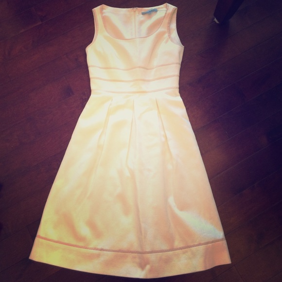 Cream colored dress-Antonio Melani