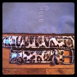Michele Leather Watch Band 18mm