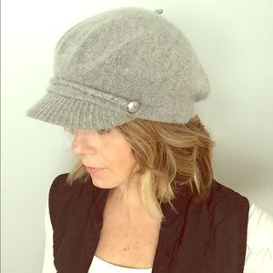 Ralph Lauren gray hat.