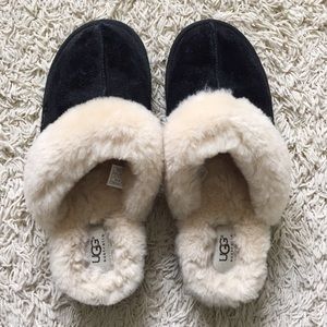 UGG Australia black slippers
