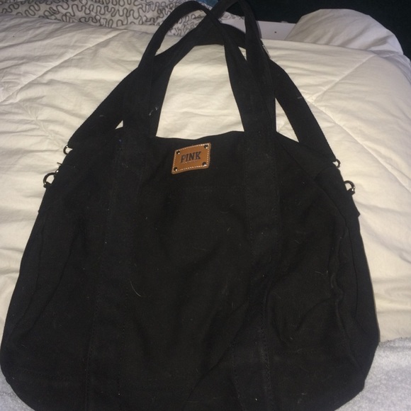 Black PINK Victoria's Secret Duffle